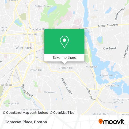 Cohasset Place map