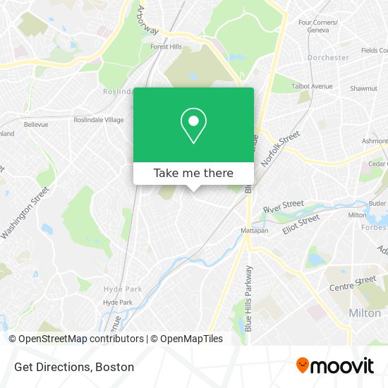 Mapa de Get Directions