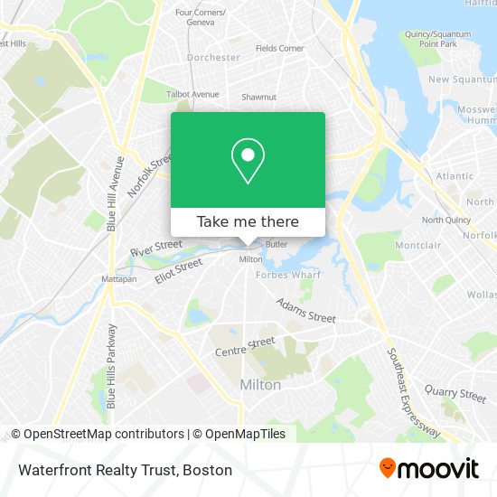 Waterfront Realty Trust map