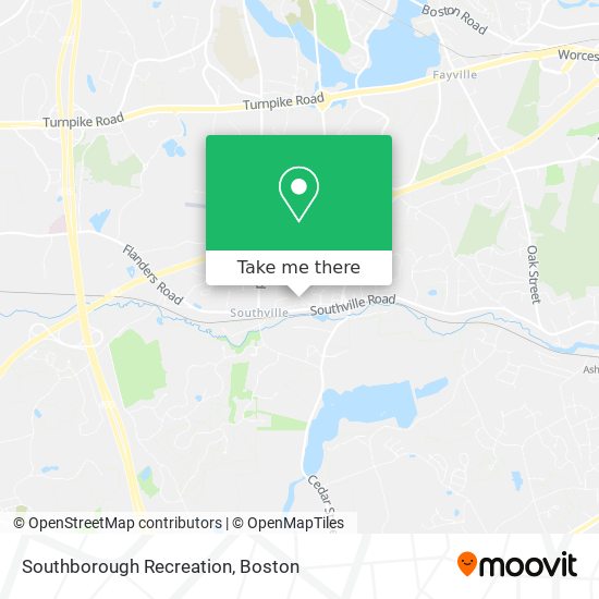 Mapa de Southborough Recreation