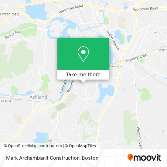 Mapa de Mark Archambanlt Construction