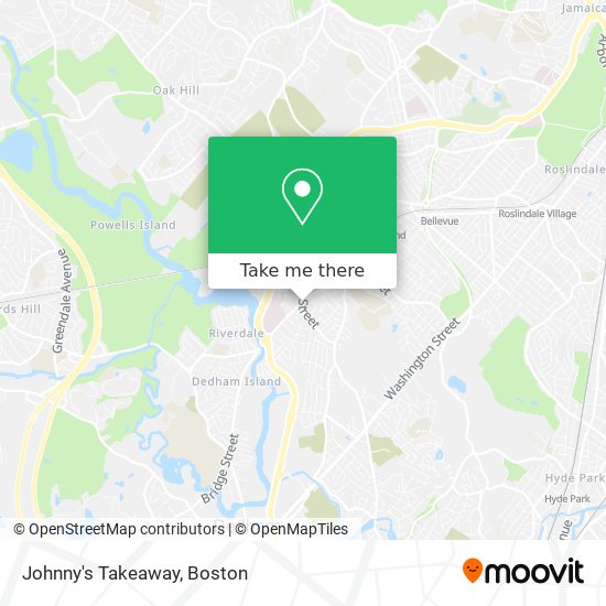 Mapa de Johnny's Takeaway