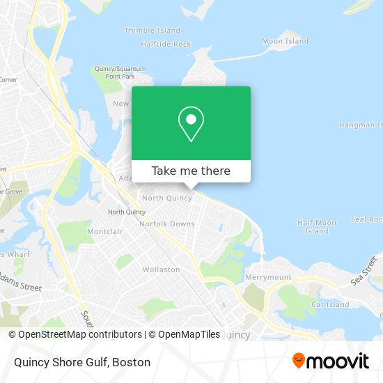 Mapa de Quincy Shore Gulf