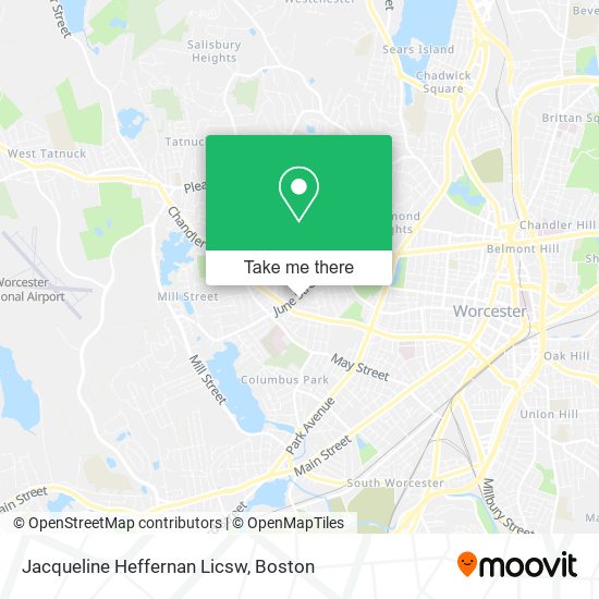 Jacqueline Heffernan Licsw map