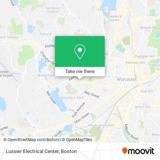 Mapa de Lussier Electrical Center