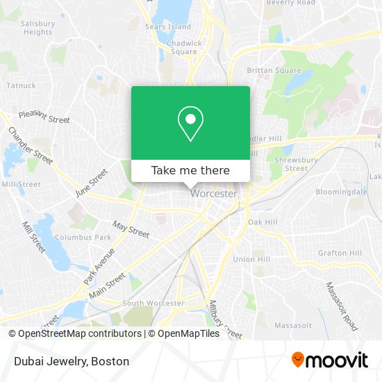 Dubai Jewelry map