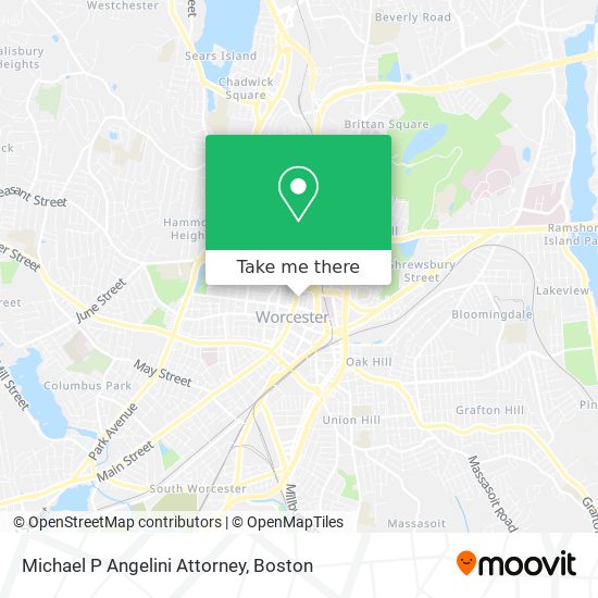 Mapa de Michael P Angelini Attorney