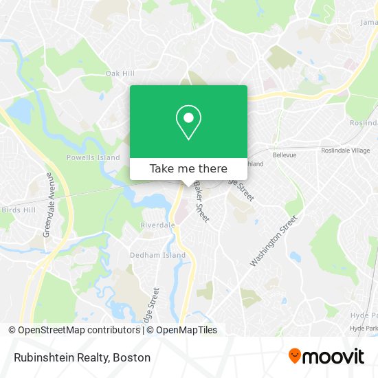 Rubinshtein Realty map