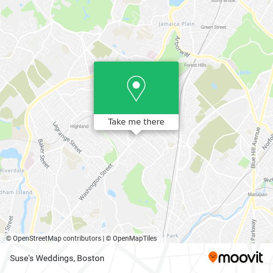 Suse's Weddings map