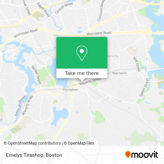 Emelys Tireshop map