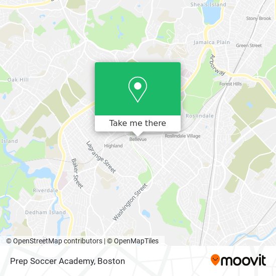 Prep Soccer Academy map