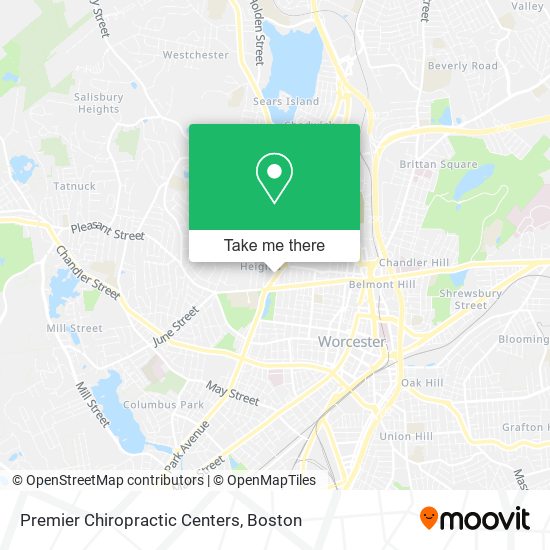 Mapa de Premier Chiropractic Centers