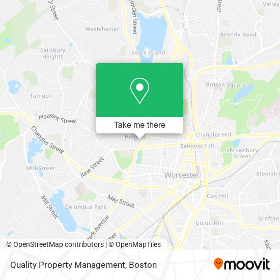 Quality Property Management map