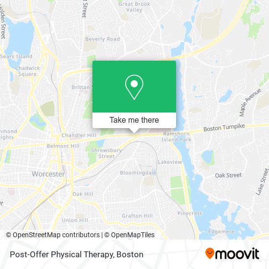 Mapa de Post-Offer Physical Therapy