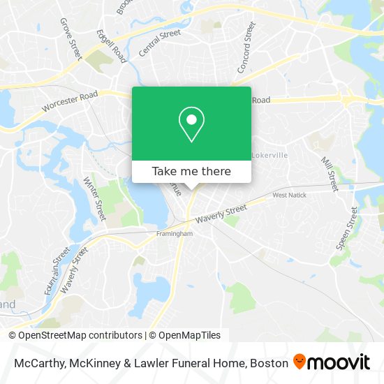 Mapa de McCarthy, McKinney & Lawler Funeral Home