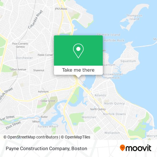 Payne Construction Company map