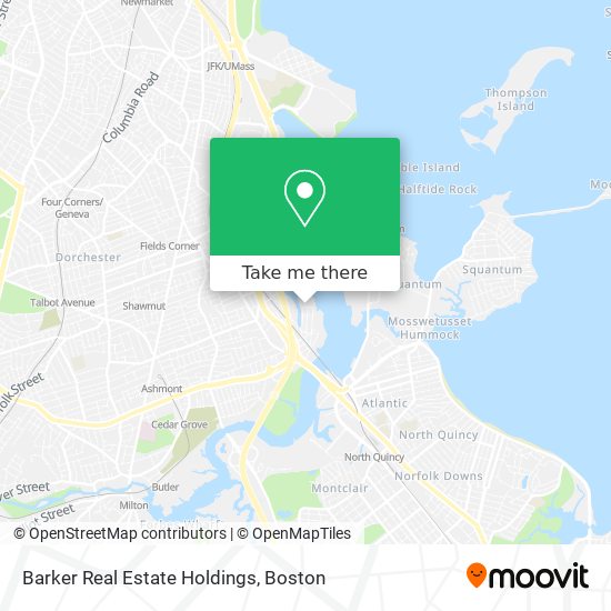 Mapa de Barker Real Estate Holdings