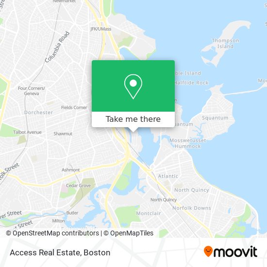 Access Real Estate map