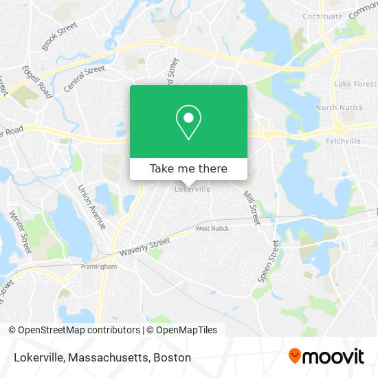 Lokerville, Massachusetts map