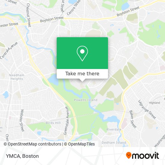 YMCA map