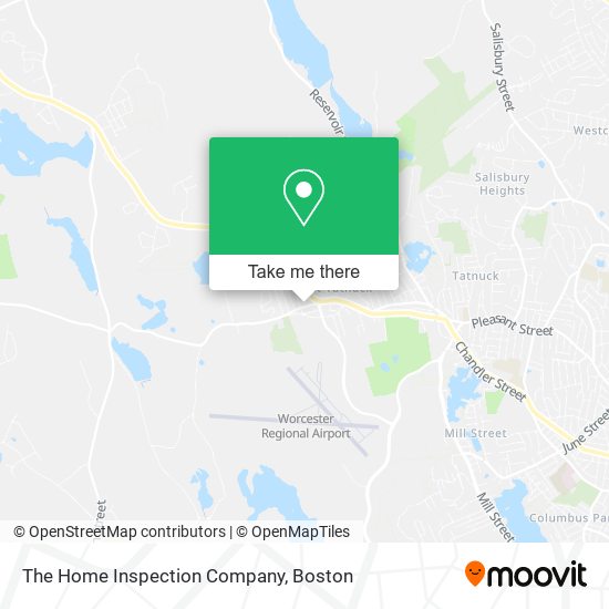 The Home Inspection Company map