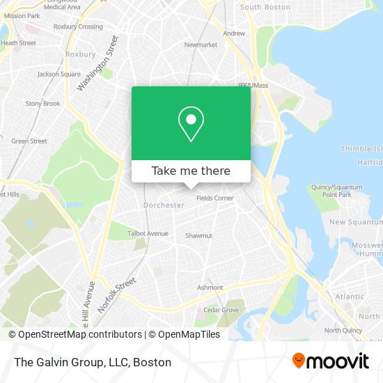 Mapa de The Galvin Group, LLC