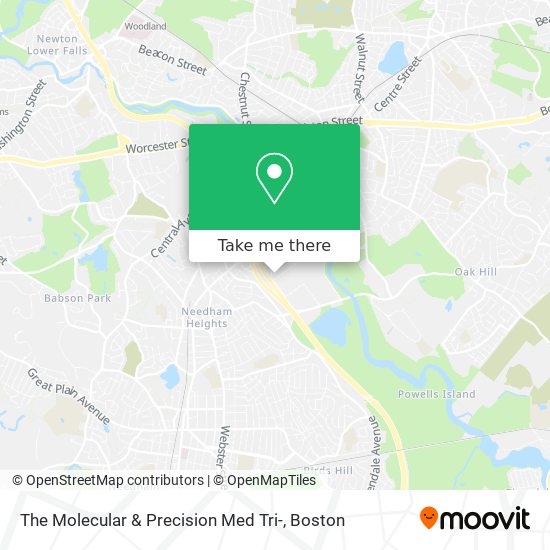 Mapa de The Molecular & Precision Med Tri-