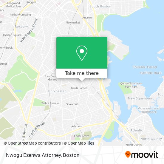 Mapa de Nwogu Ezenwa Attorney