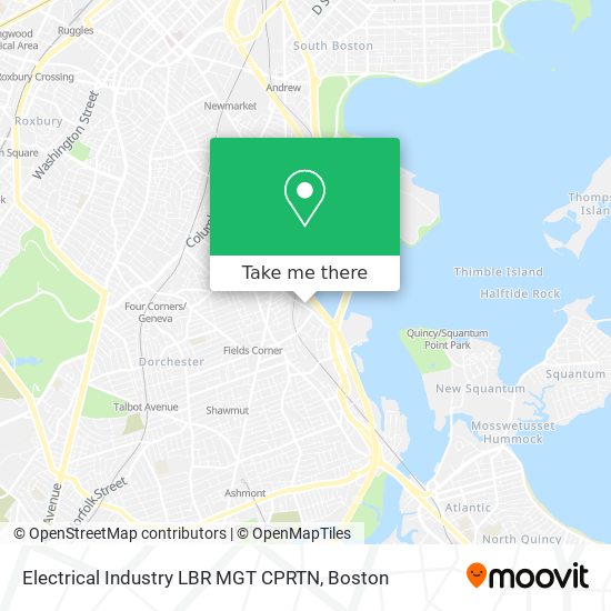 Mapa de Electrical Industry LBR MGT CPRTN