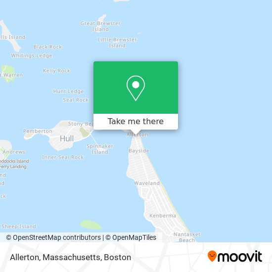 Mapa de Allerton, Massachusetts