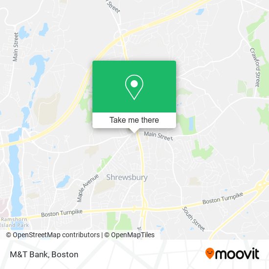 M&T Bank map