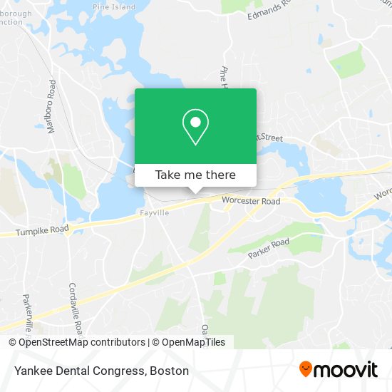 Mapa de Yankee Dental Congress
