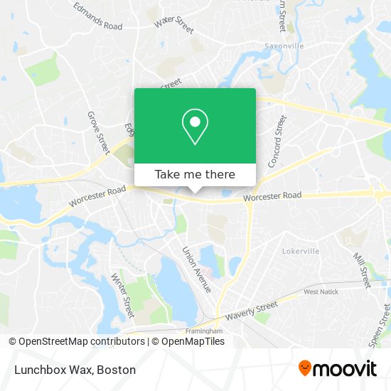 Lunchbox Wax map