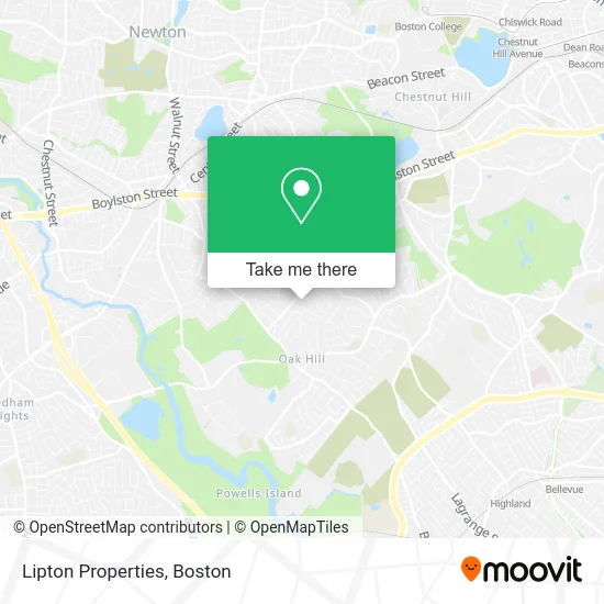 Lipton Properties map