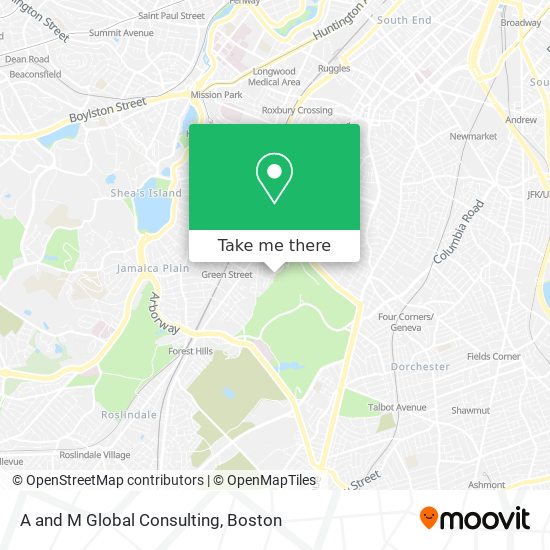 A and M Global Consulting map