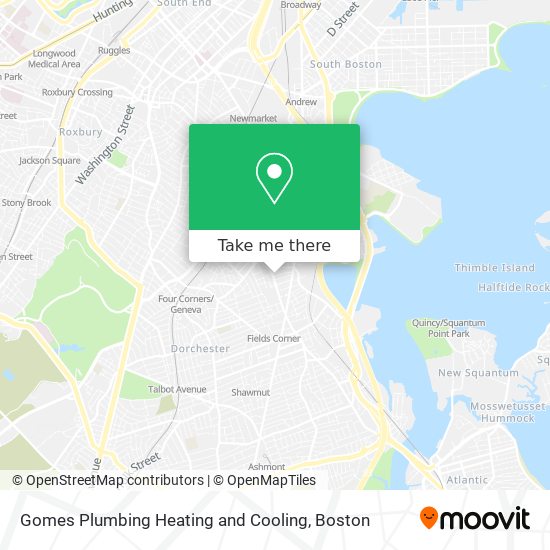 Mapa de Gomes Plumbing Heating and Cooling