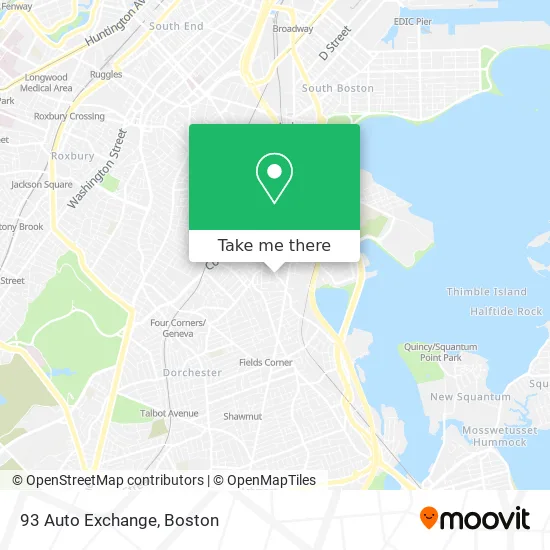 93 Auto Exchange map