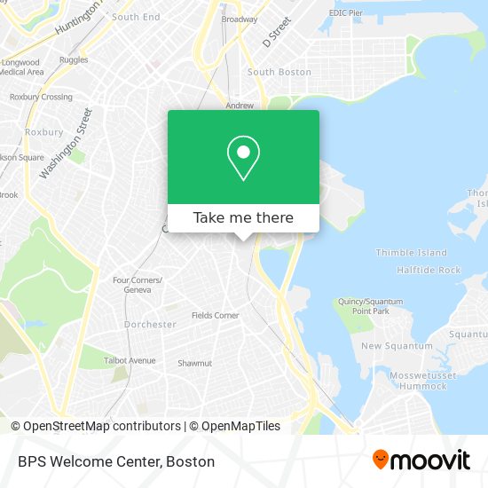 BPS Welcome Center map