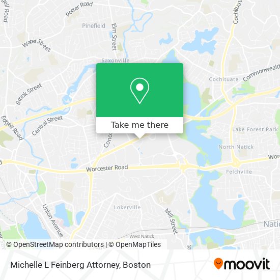 Mapa de Michelle L Feinberg Attorney