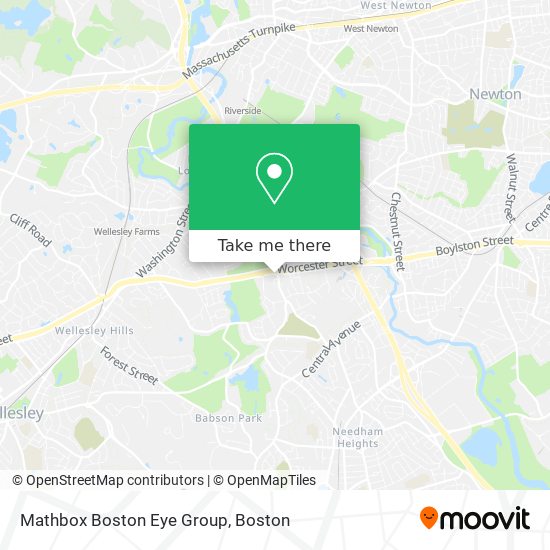 Mapa de Mathbox Boston Eye Group