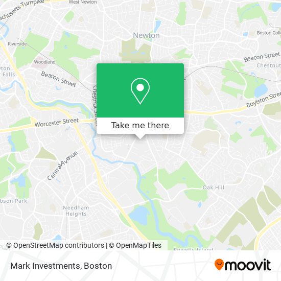 Mark Investments map