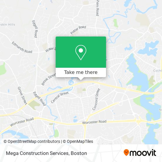 Mega Construction Services map