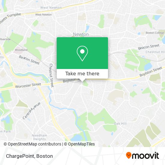 ChargePoint map