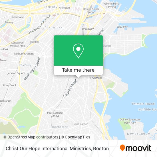 Christ Our Hope International Ministries map