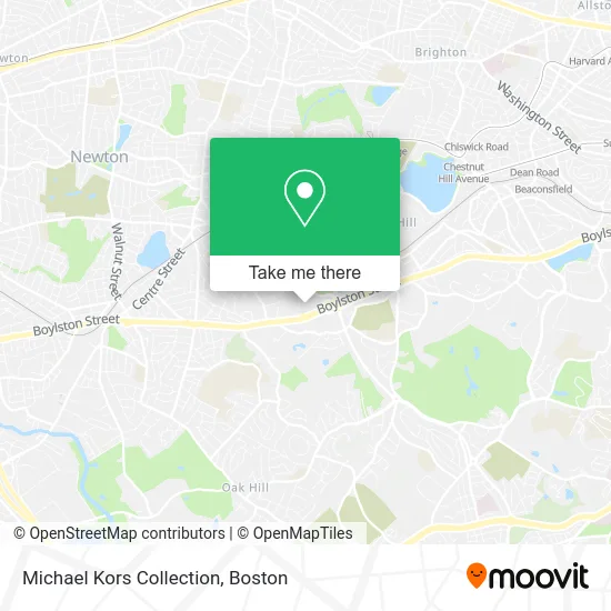 Michael Kors Collection map