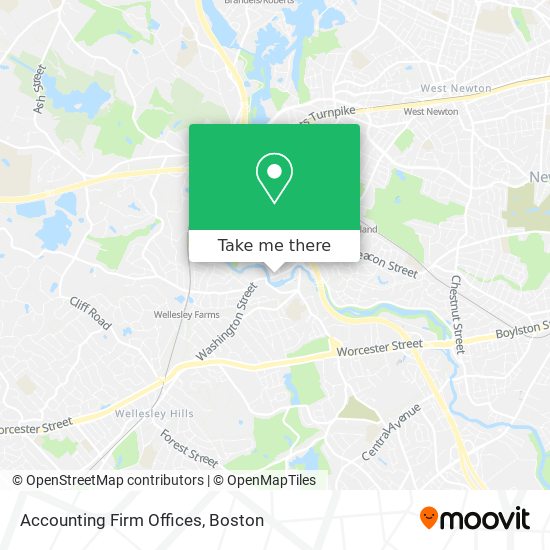 Accounting Firm Offices map