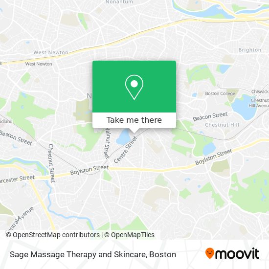 Sage Massage Therapy and Skincare map