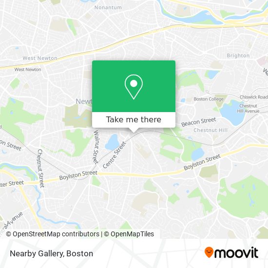 Mapa de Nearby Gallery