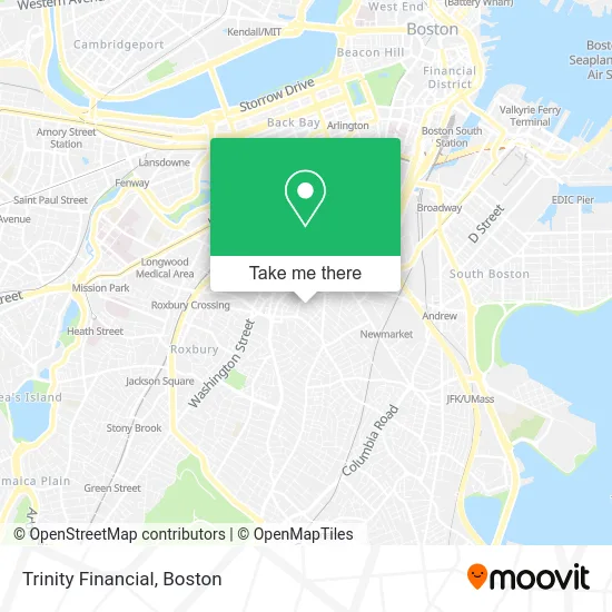 Trinity Financial map