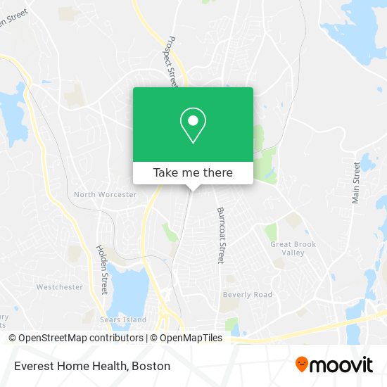 Everest Home Health map